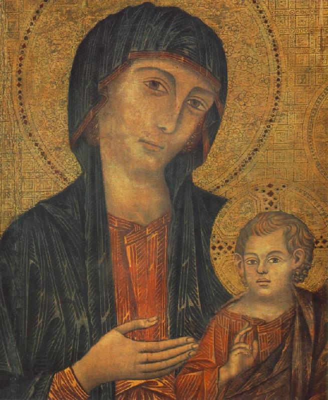Cimabue The Madonna in Majesty (detail) fgjg China oil painting art