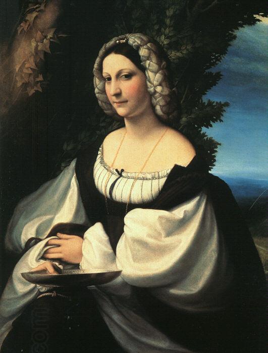 Correggio Portrait of a Gentlewoman China oil painting art