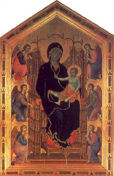 Duccio The Rucellai Madonna oil painting picture