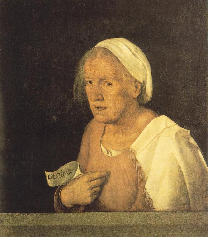 Giorgione Old Woman dhjd China oil painting art