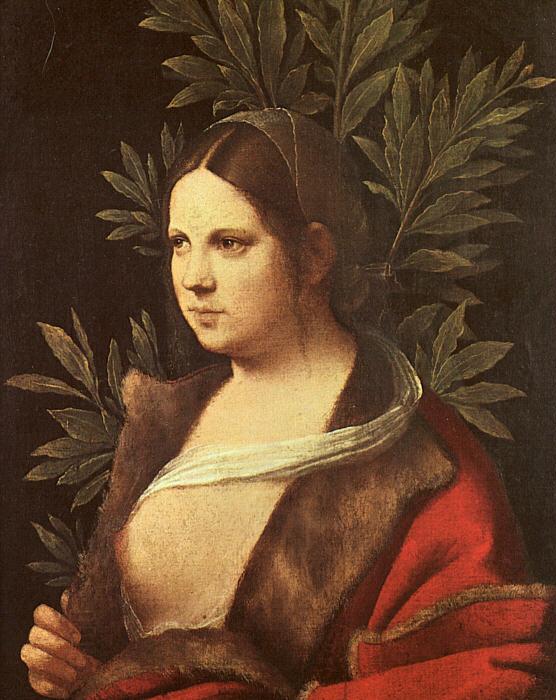 Giorgione Laura China oil painting art