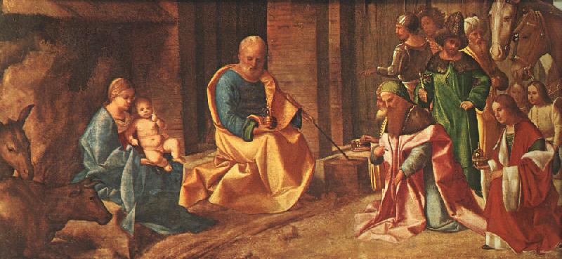 Giorgione Adoration of the Magi oil painting picture