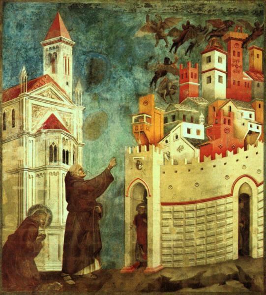 Giotto The Devils Cast Out of Arezzo China oil painting art