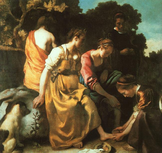JanVermeer Diana and her Companions