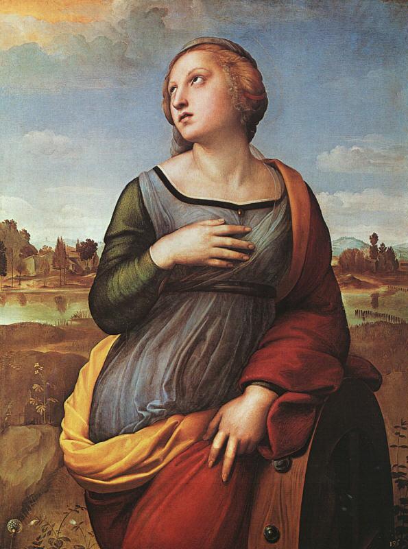 Raphael St.Catherine of Alexandria China oil painting art