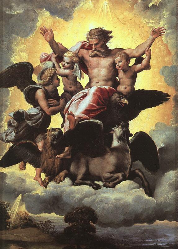 Raphael The Vision of Ezekiel China oil painting art
