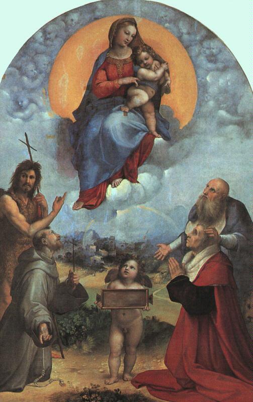 Raphael The Madonna of Foligno