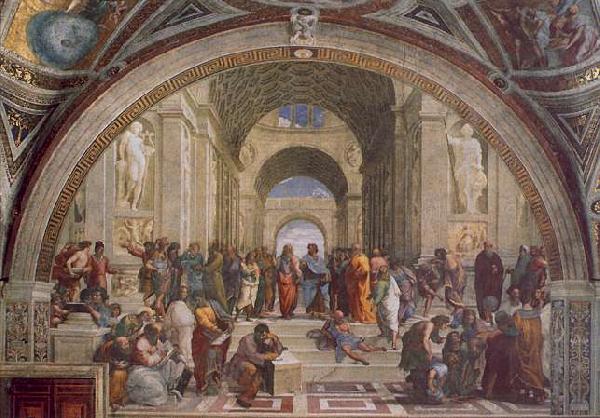 Raphael The School of Athens China oil painting art