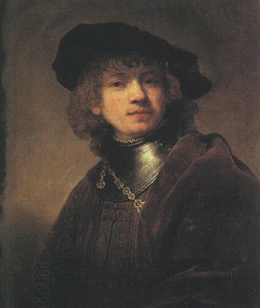Rembrandt Self Portrait as a Young Man China oil painting art