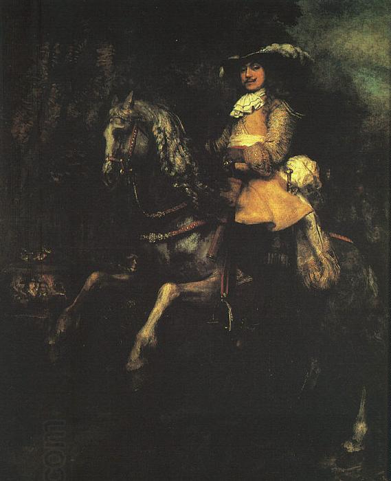 Rembrandt Frederick Rihel on Horseback China oil painting art