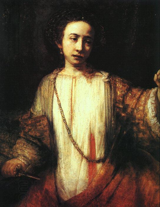 Rembrandt Lucretia China oil painting art