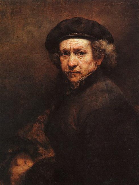 Rembrandt Self Portrait dfgddd China oil painting art