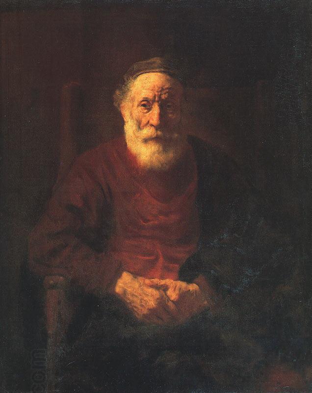 Rembrandt Portrait of an Old Jewish Man China oil painting art