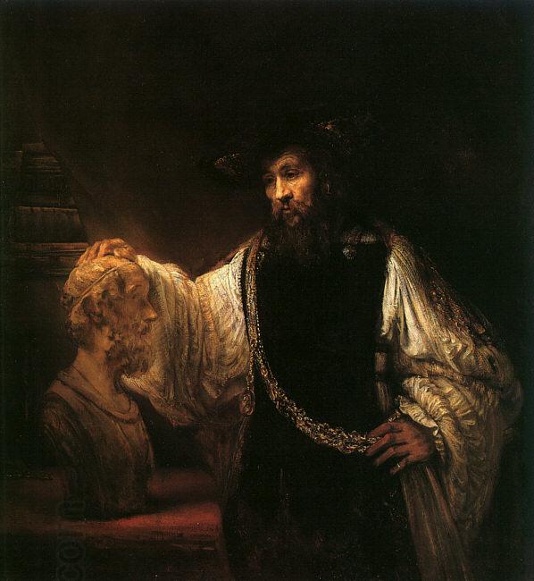 Rembrandt Aristotle with a Bust of Homer China oil painting art