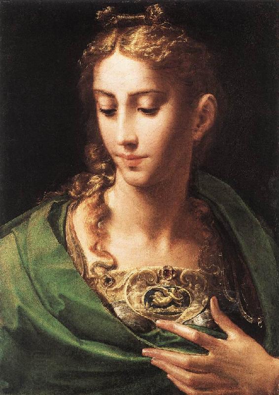 PARMIGIANINO Pallas Athene af oil painting picture