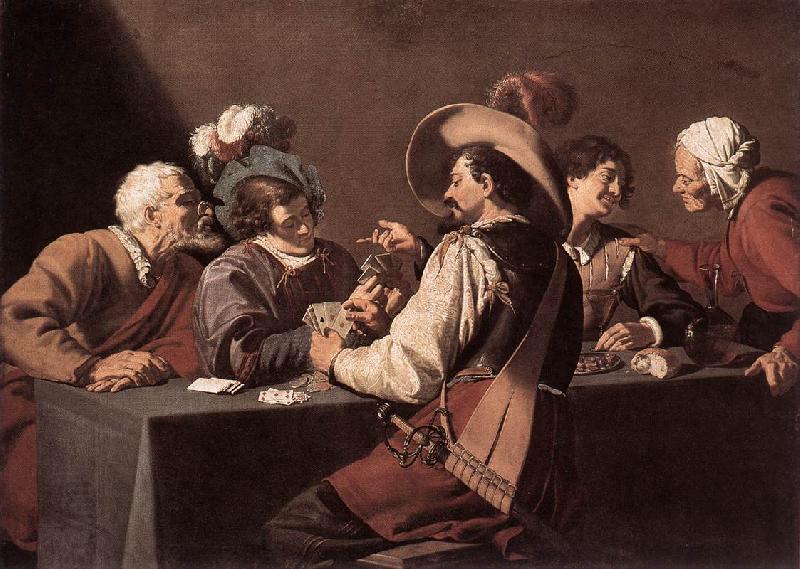 ROMBOUTS, Theodor The Card Players dh China oil painting art