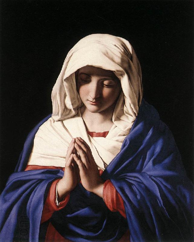 SASSOFERRATO The Virgin in Prayer a China oil painting art
