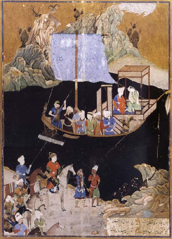 Bihzad Abduction from the seraglio China oil painting art