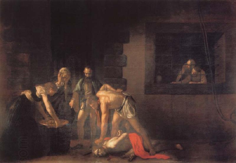 Caravaggio The Beheanding of tst john the baptist China oil painting art