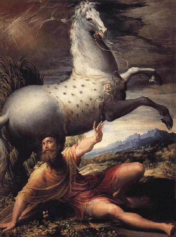 PARMIGIANINO The Conversion of Paul China oil painting art