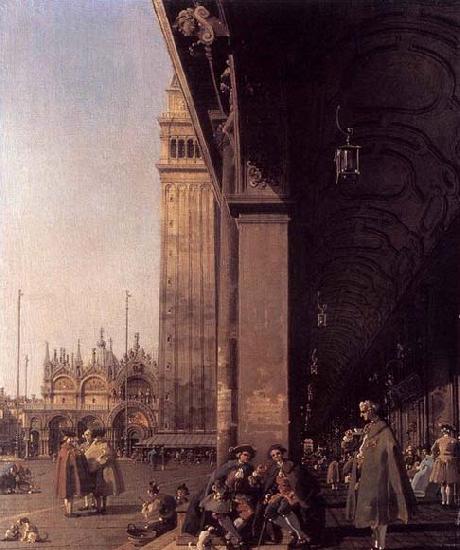 Canaletto Looking East from the South West Corner oil painting picture