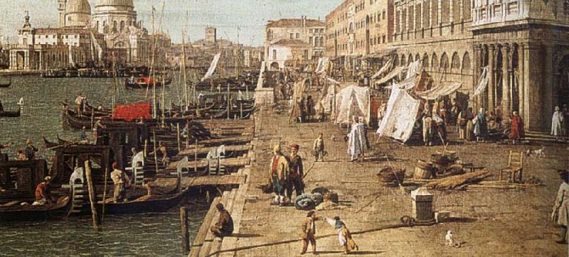 Canaletto The Molo seen against the zecca China oil painting art