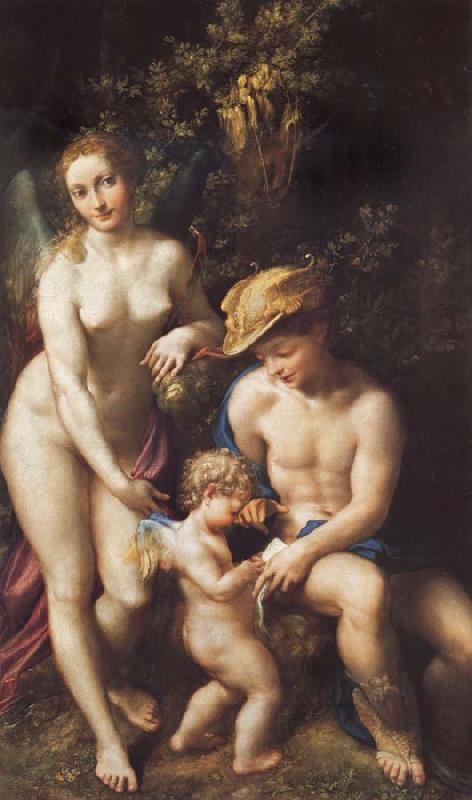 Correggio Venus with Mercury and Cupid oil painting picture