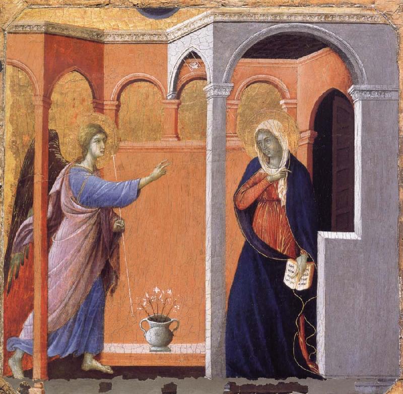 Duccio The Annunciation oil painting picture
