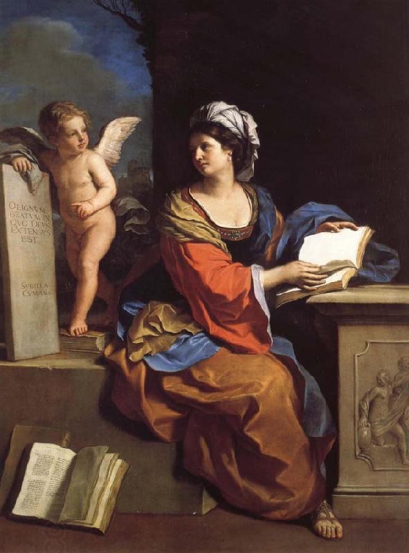GUERCINO The Cumaean Sibyl with a Putto