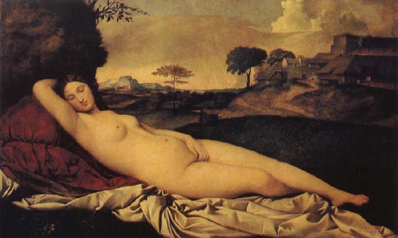 Giorgione Sleeping Venus China oil painting art