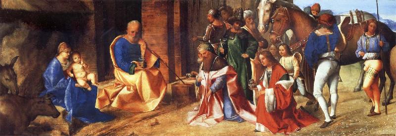 Giorgione The Adoration of the Kings China oil painting art