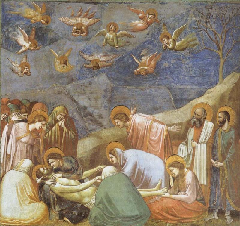 Giotto Bewening of Christ China oil painting art