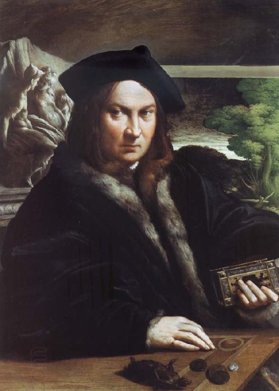 PARMIGIANINO Portrait of A man oil painting picture