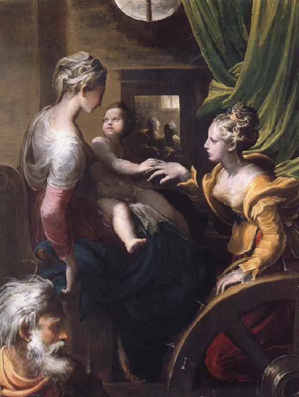PARMIGIANINO The Mystic Marriage of Saint Catherine China oil painting art