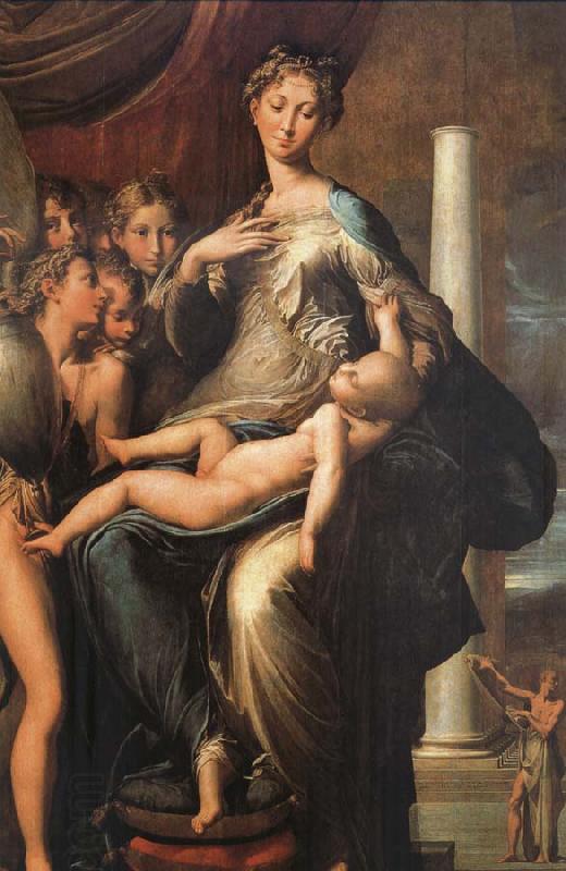 PARMIGIANINO The Madonna of the long neck China oil painting art
