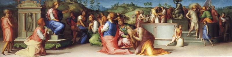Pontormo Joseph-s Brothers Beg for Help oil painting picture