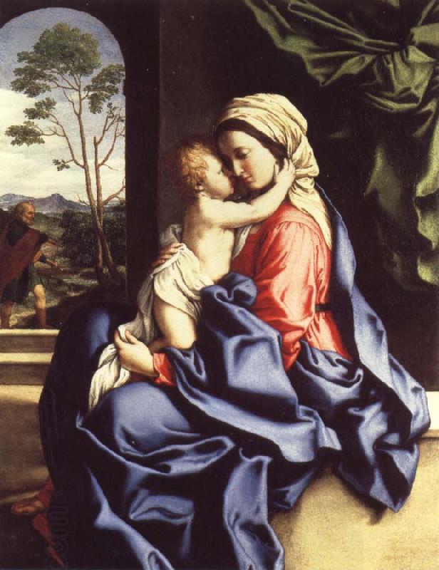 SASSOFERRATO The Virgin and Child Embracing