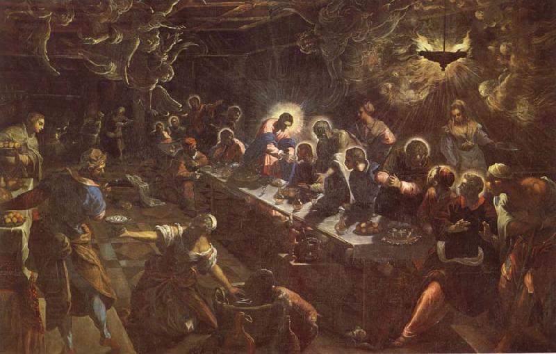 Tintoretto The Last Supper oil painting picture