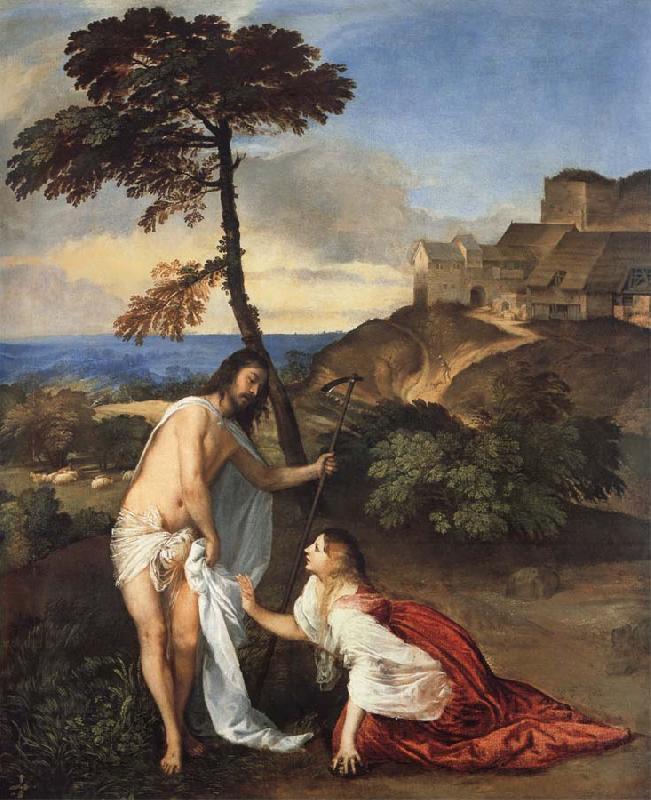 Titian Noli me Tangere oil painting picture