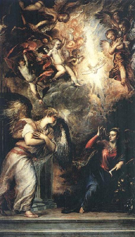 Titian Annunciation oil painting picture