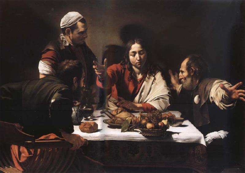 Caravaggio The meal in Emmaus China oil painting art