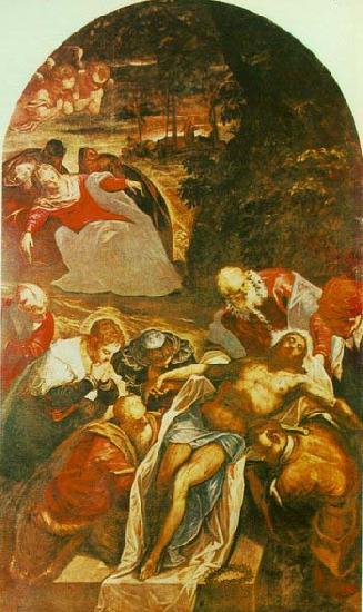 Tintoretto Entombment oil painting picture