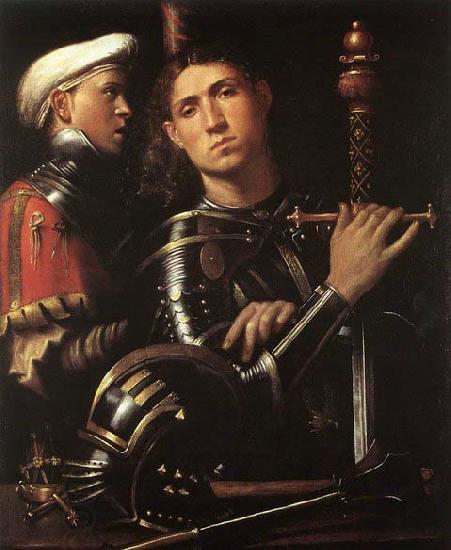 CAVAZZOLA Warrior with Equerry China oil painting art