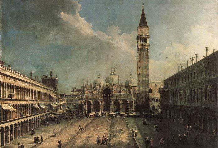 Canaletto Piazza San Marco oil painting picture