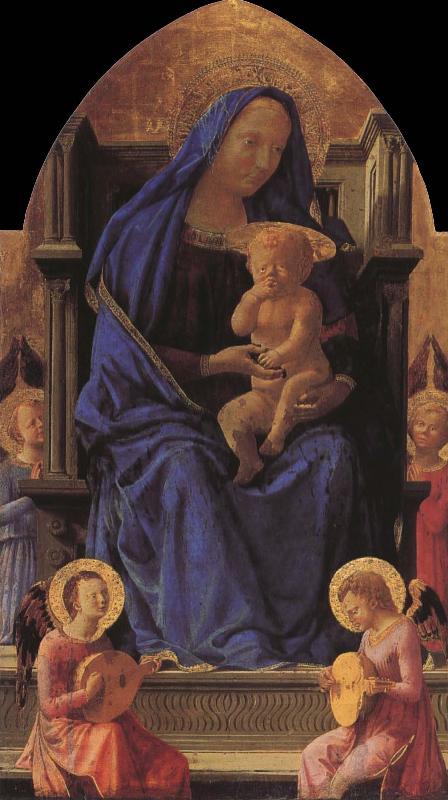 MASACCIO Madonna and child oil painting picture