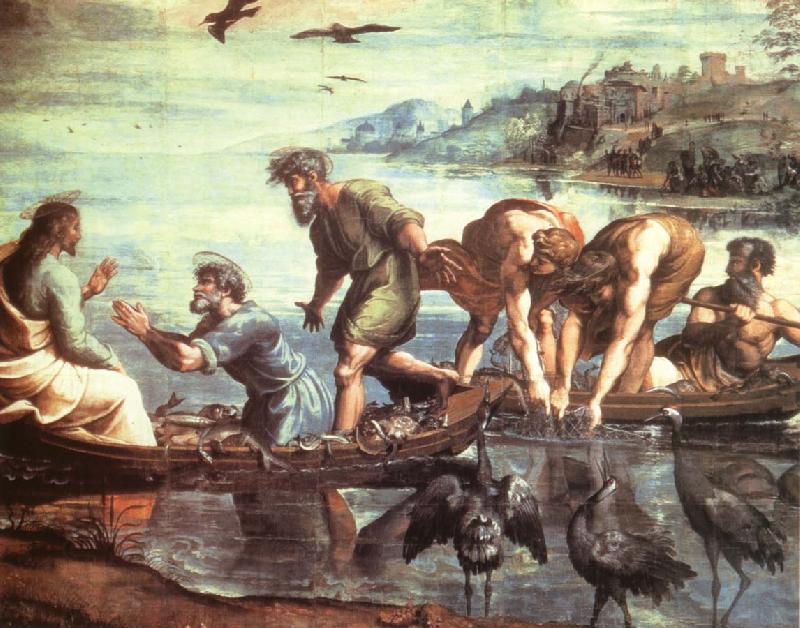 Raphael The Miraculous Draught of Fishes oil painting picture
