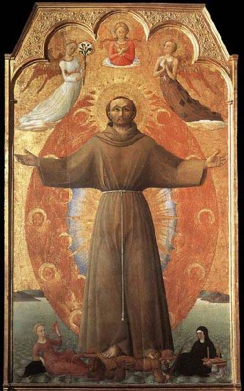 SASSETTA The Ecstasy of St Francis China oil painting art