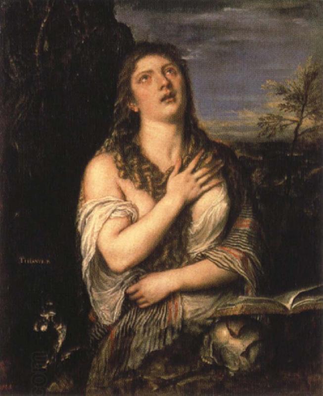 Titian The Penitent Magdalen China oil painting art