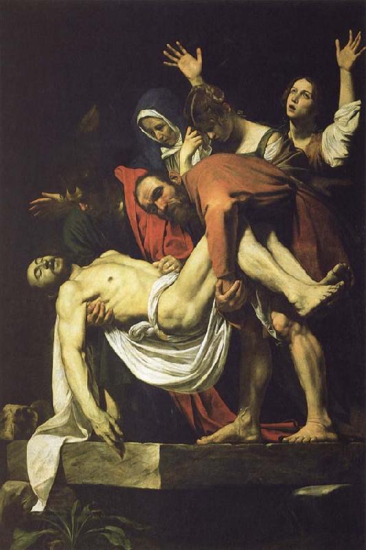 Caravaggio Christian burial China oil painting art