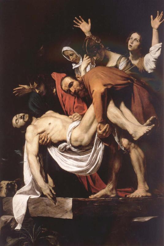 Caravaggio The entombment China oil painting art